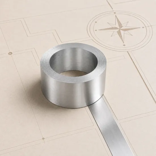 Steel Strip Vastu, 8 feet Length, 21 mm Width, 0.2 mm, Stainless Steel, 1 Piece